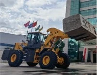 Marca roată stivuitor 18 tone 21 tone 23 tone 50 tone 52 tone pentru încărcător Vând